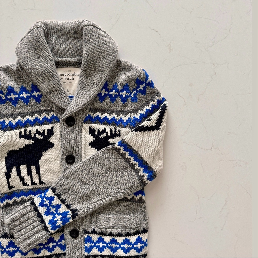 Abercrombie & Fitch Owls Head Mountain Sweater, S